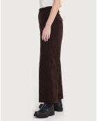 Pantalon en Velours côtelé ébène