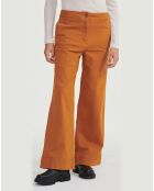 Pantalon en Twill moka