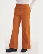 Pantalon en Twill moka