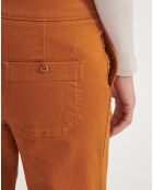 Pantalon en Twill moka