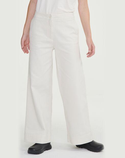 Pantalon en Twill  lait