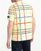 T-Shirt à carreaux mondrian