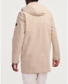 Parka à capuche osier