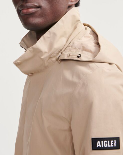 Parka à capuche osier