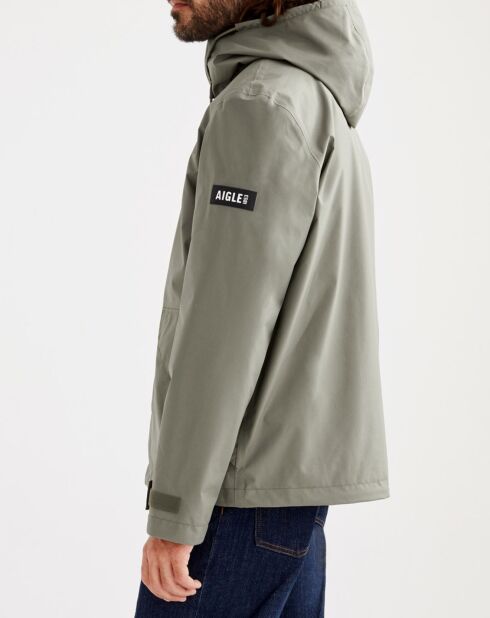 Parka à capuche taillis