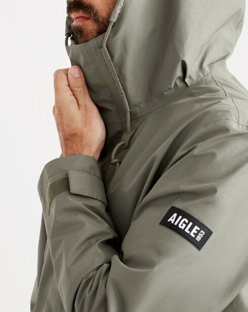 Parka à capuche taillis