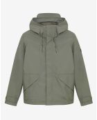 Parka à capuche taillis