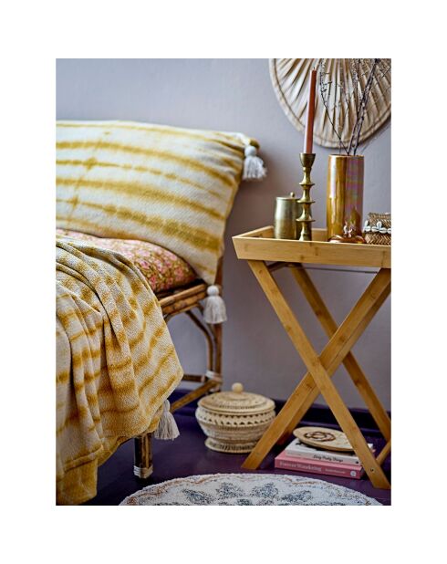 Coussin Decia jaune - L.50xW.85 cm