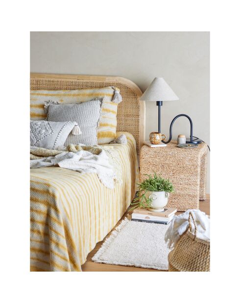 Coussin Decia jaune - L.50xW.85 cm