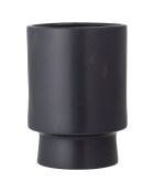 Pot de fleurs en Grès Mac noir - D.24.5xH.33.5 cm