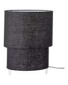 Lampe de table Zalt noire - D.35xH.45 cm