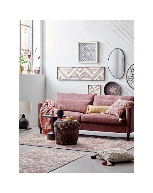 Décoration murale Lunna marron - L.122xH.33xW.4 cm