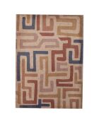 Decorazione murale Thrane marrone - L.50xH.70xP.3,5 cm