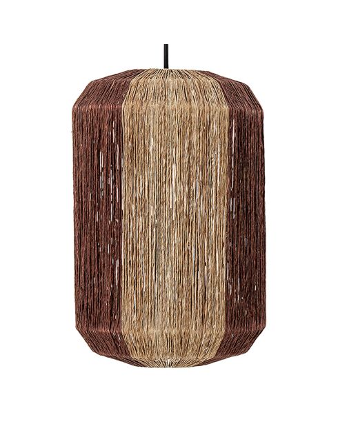Lámpara de suspensión Natural Tano - d.27xH.40 cm