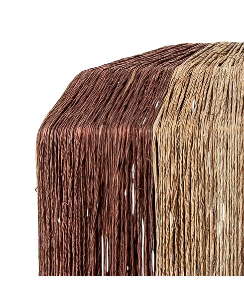 Lámpara de suspensión Natural Tano - d.27xH.40 cm
