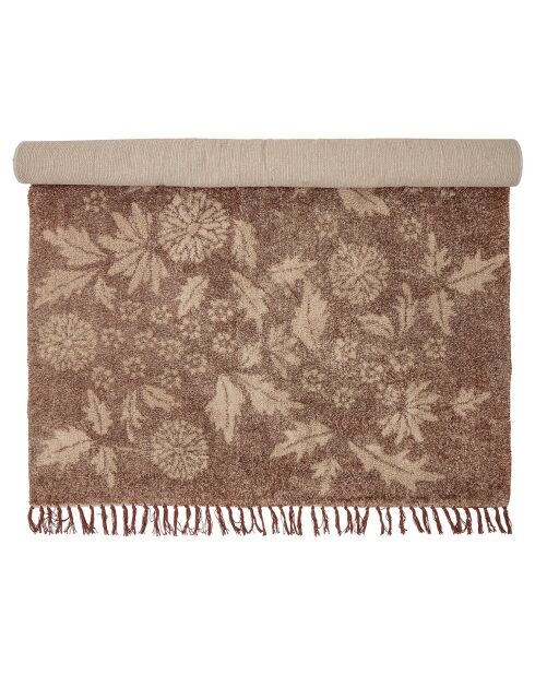 Tapis Malu marron - L.200xW.140 cm