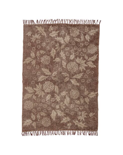 Tapis Malu marron - L.200xW.140 cm