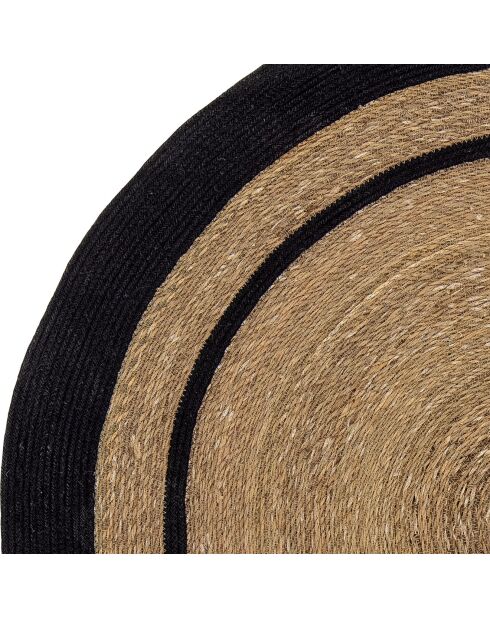 Tapis Lune naturel - D.120 cm