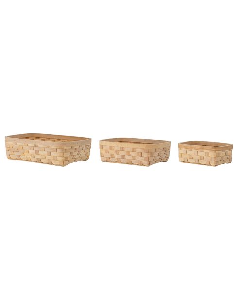 3 Corbeilles à pain Wilja naturel