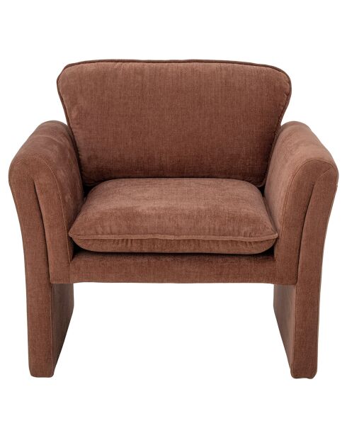 Chaise de salon Paseo marron - L.80xH.70xW.74 cm