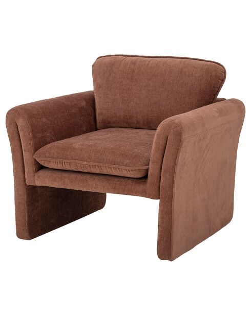 Chaise de salon Paseo marron - L.80xH.70xW.74 cm