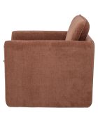 Chaise de salon Paseo marron - L.80xH.70xW.74 cm