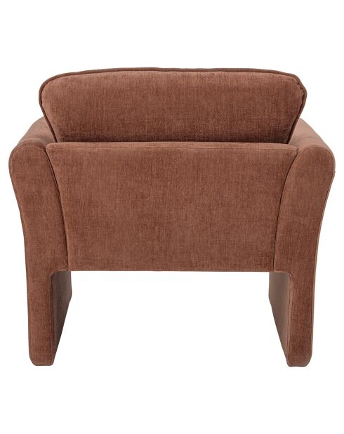 Chaise de salon Paseo marron - L.80xH.70xW.74 cm