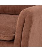 Chaise de salon Paseo marron - L.80xH.70xW.74 cm