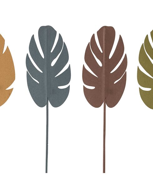 4 Branches Havanna multicolores - H.61xW.14 cm