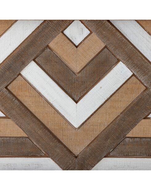 Décoration murale Lunna marron - L.122xH.33xW.4 cm