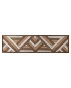 Décoration murale Lunna marron - L.122xH.33xW.4 cm