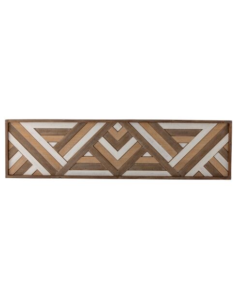 Décoration murale Lunna marron - L.122xH.33xW.4 cm