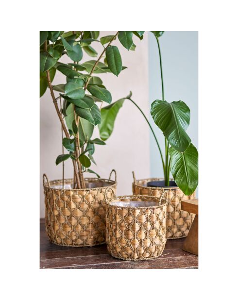 3 Paniers Joleen naturel