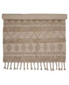 Tapis Dasha naturel - L.200xH.3xW.140 cm
