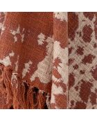 Plaid Giuseppa  marron - L.160xW.130 cm