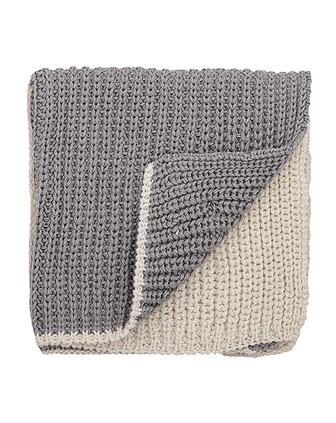 3 Torchons Odette gris - L.27xW.27 cm