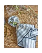 4 weiße Servietten Eleonora - L.45xW.45 cm