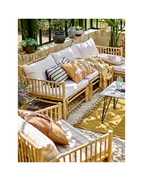 Tapis en Laine Zola marron - L.200xW.140 cm