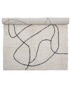 Tappeto bianco Viga - L.180xP.120 cm