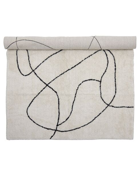 Tappeto bianco Viga - L.180xP.120 cm