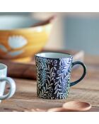 Mug en Grès  Aswan noire - D.7.5xH.8.5 cm