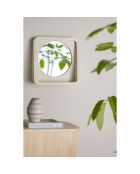 Phoebe natuurlijke spiegel met plank - L.39,5xH.39,5xW.10 cm
