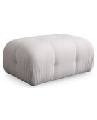 Canapé d'angle pouf Petite blanc - 190/160x95x75 cm