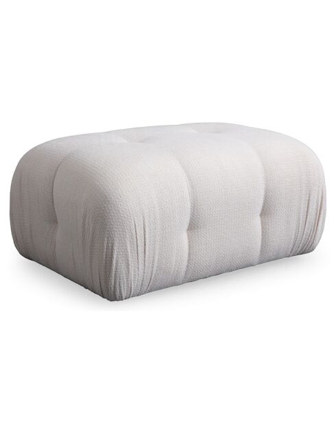 Canapé d'angle pouf Petite blanc - 190/160x95x75 cm