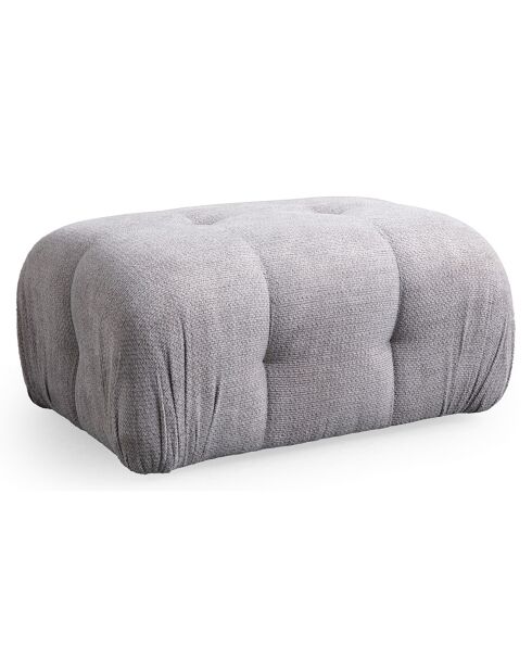 Canapé d'angle pouf Petite gris clair - 190/160x95x75 cm