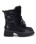 Bottes fourrées en Cuir Westward noires