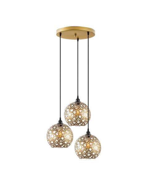 Lustre Selcuklu noir - 37x37x117 cm