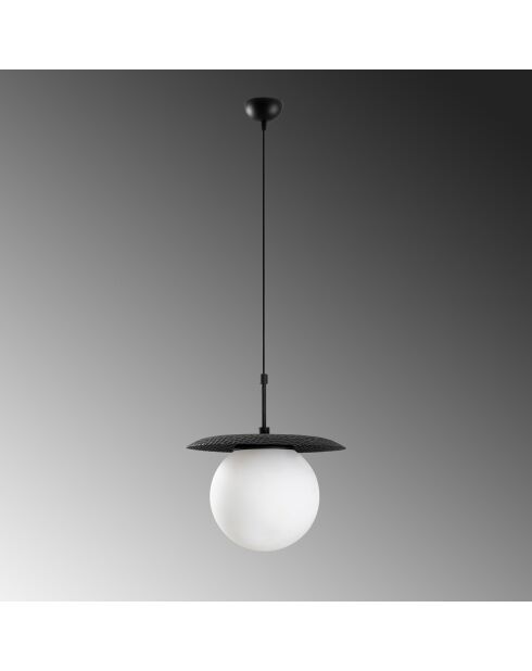 Suspension Anemon noire - 30x125 cm