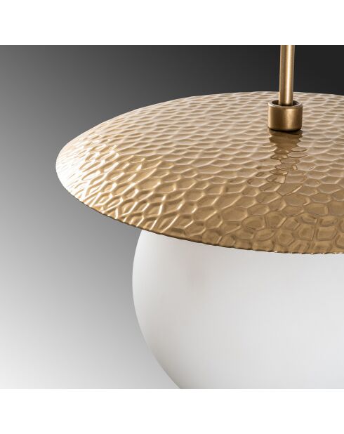 Suspension Anemon dorée - 30x125 cm