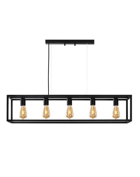 Lámpara negra Kafes - 100x20x20 cm